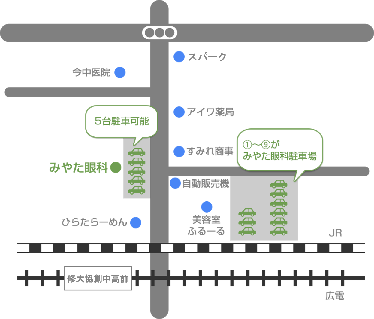 駐車場案内図