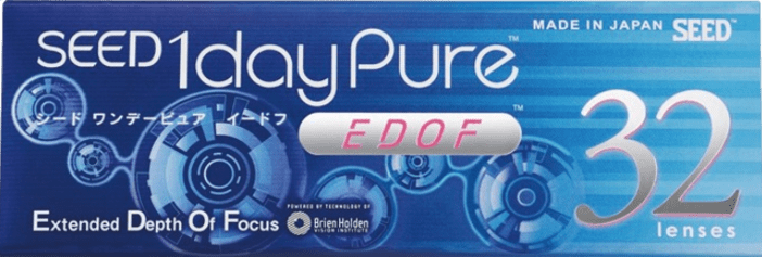 SEED 1dayPure EDOF（Mid） 外箱画像（差し込み予定）